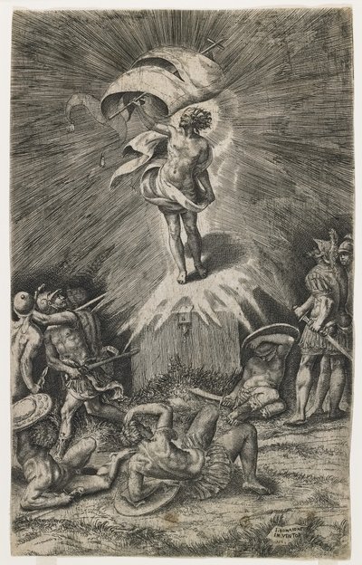 The Resurrection by Giulio Bonasone